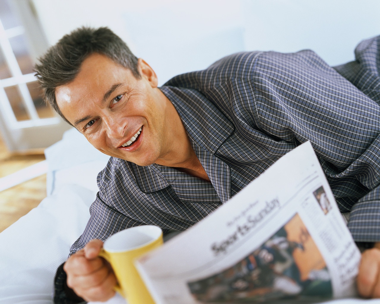 Happy HIV Patients Take Meds