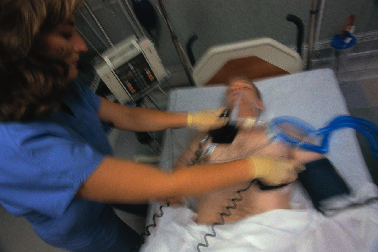 Heart Defibrillation with Less Pain