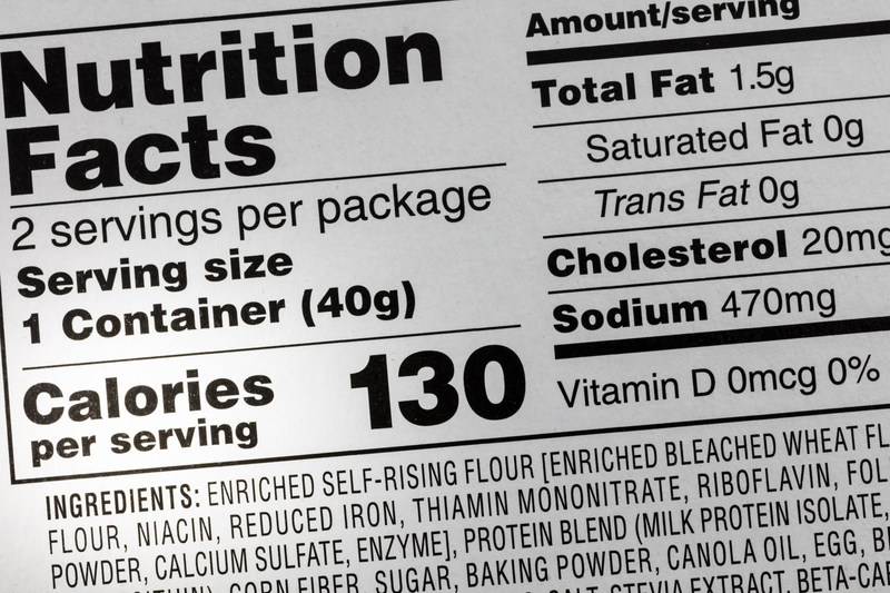 FDA Proposes Update for Food Labels