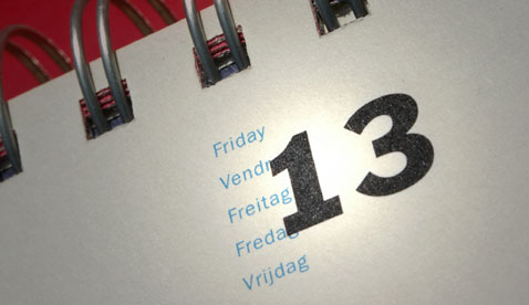 Paralyzed by Fear on Friday the 13th