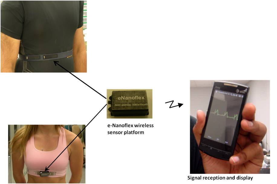 e-Bra Monitors Cardiac Signs