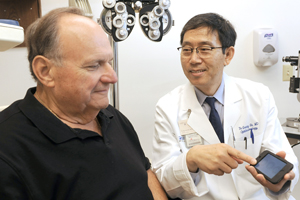Monitoring Eye Degeneration at Home
