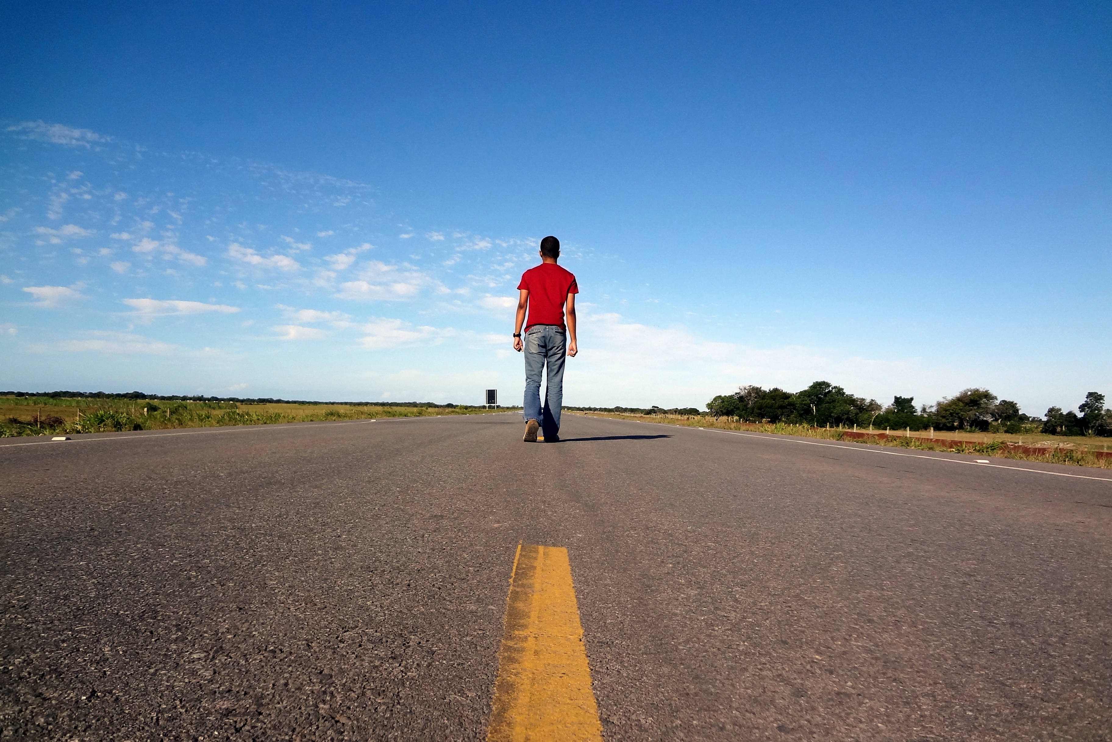 Why'd the Man Cross the Road?
