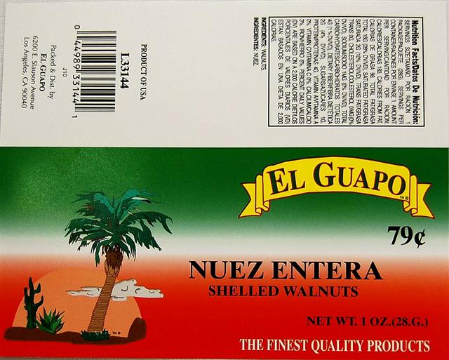 Walnut Recall in Southern California