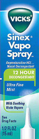 Lot of Vicks Sinex Nasal Spray Recalled
